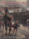 In Flanders Fields (eBook): Scottish Poetry and Prose of the First World War